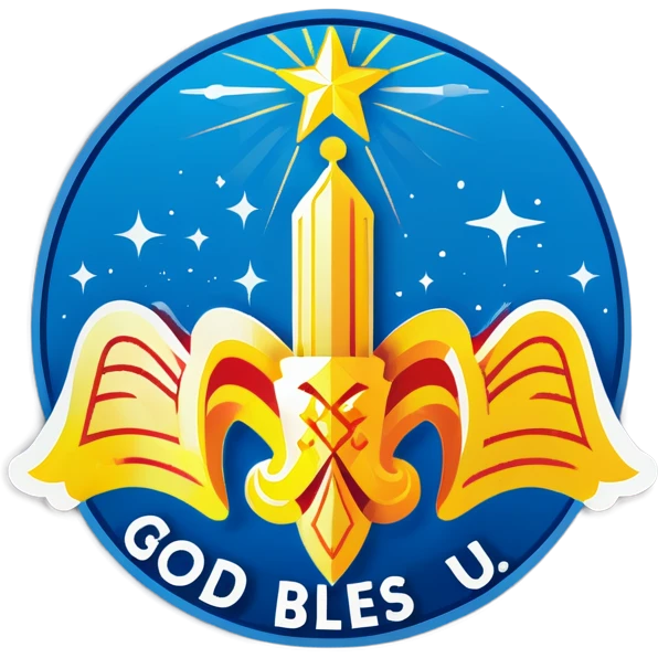 God Bless U emoji
