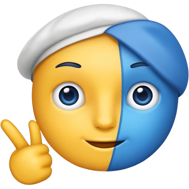 Make me a blue verified check emoji