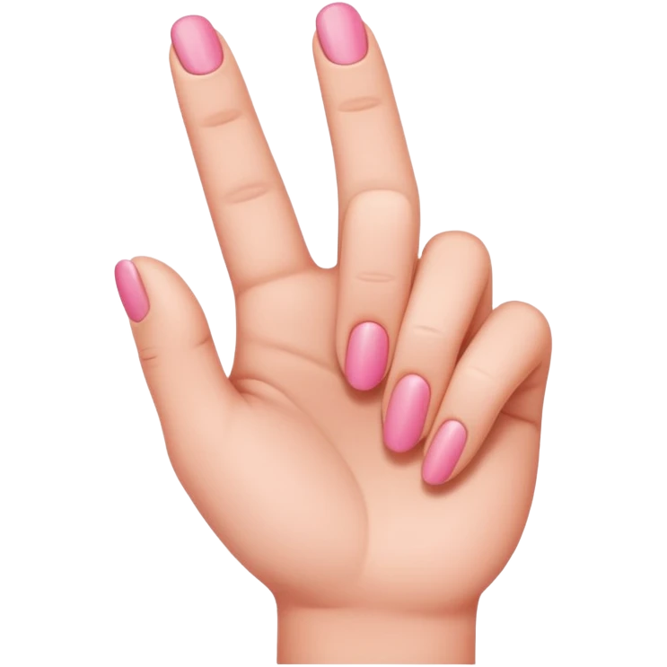 Pinky promise emoji