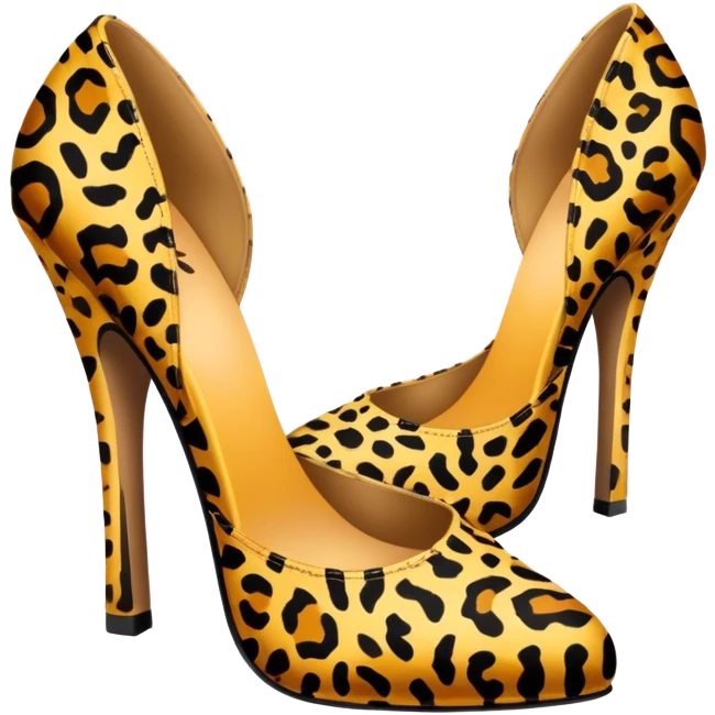 Shoes décolleté animalier emoji