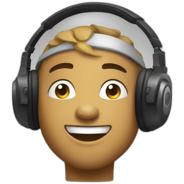 Dj smile emoji