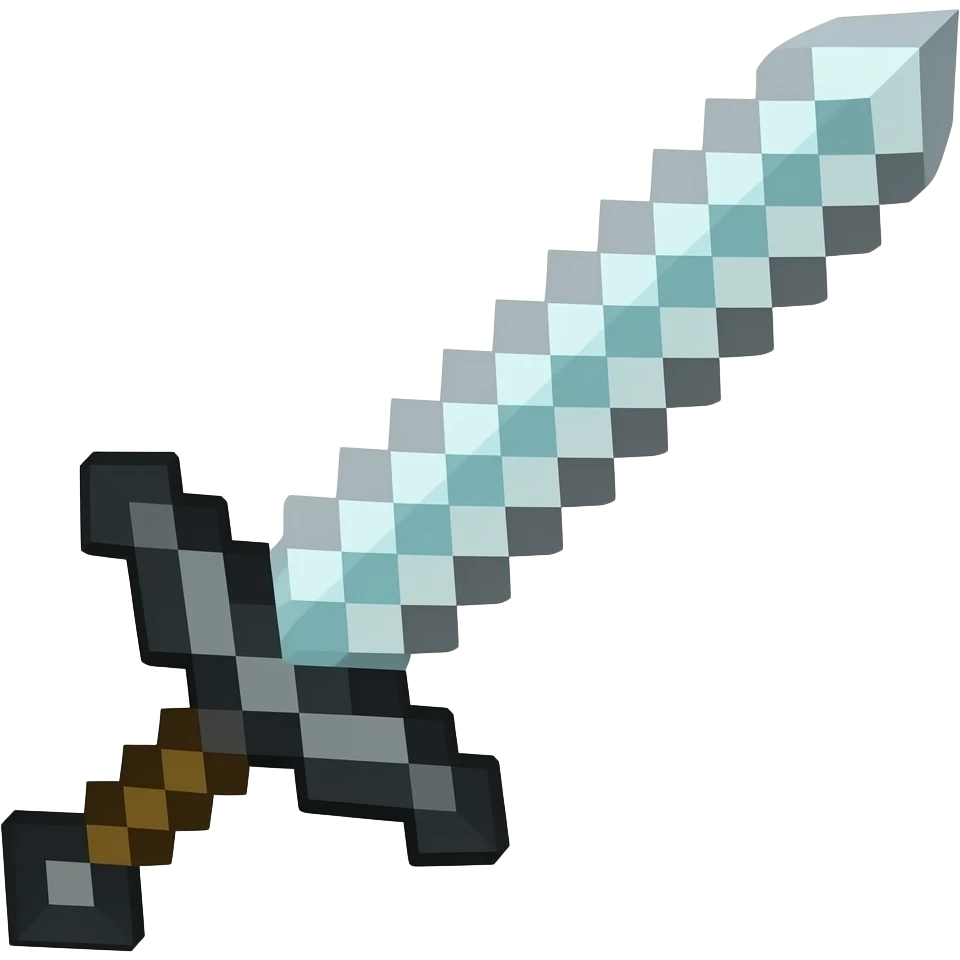minecraft stone sword emoji