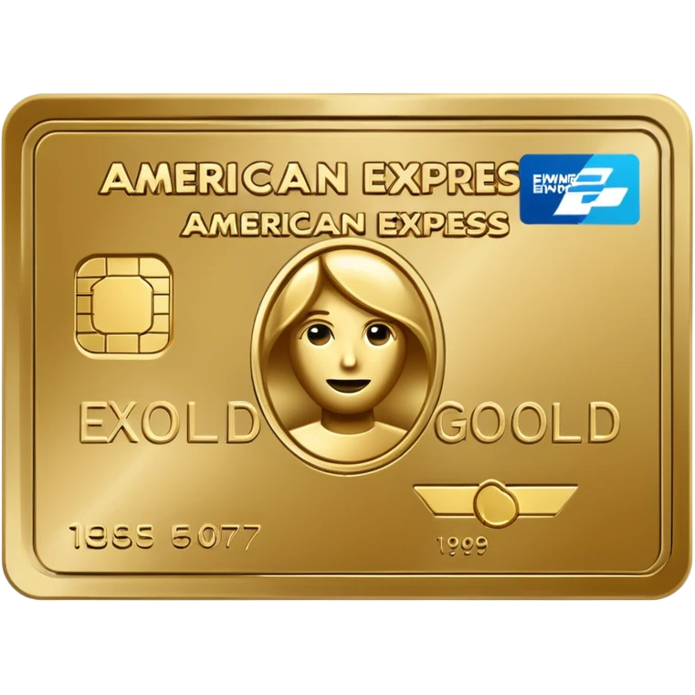 american express gold card emoji