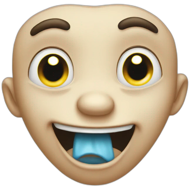 crying Oggy emoji