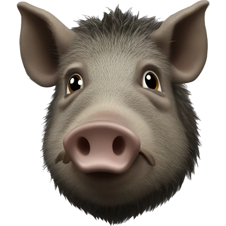 released wild boar emoji