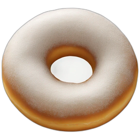 powdered doughnut emoji