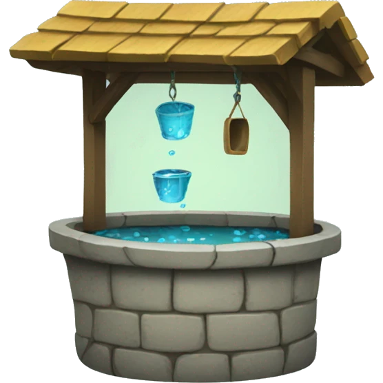 wishing well emoji
