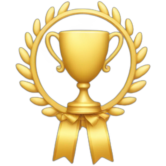 1st place award emoji