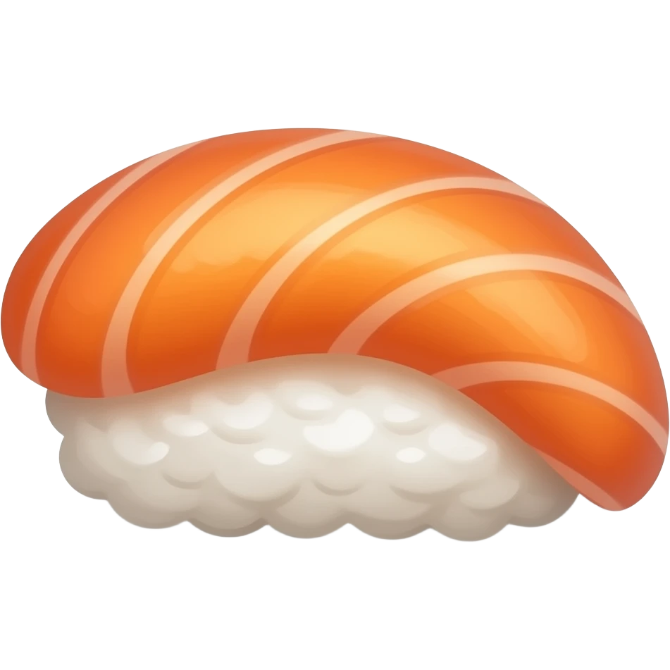 Salmón nigiri emoji