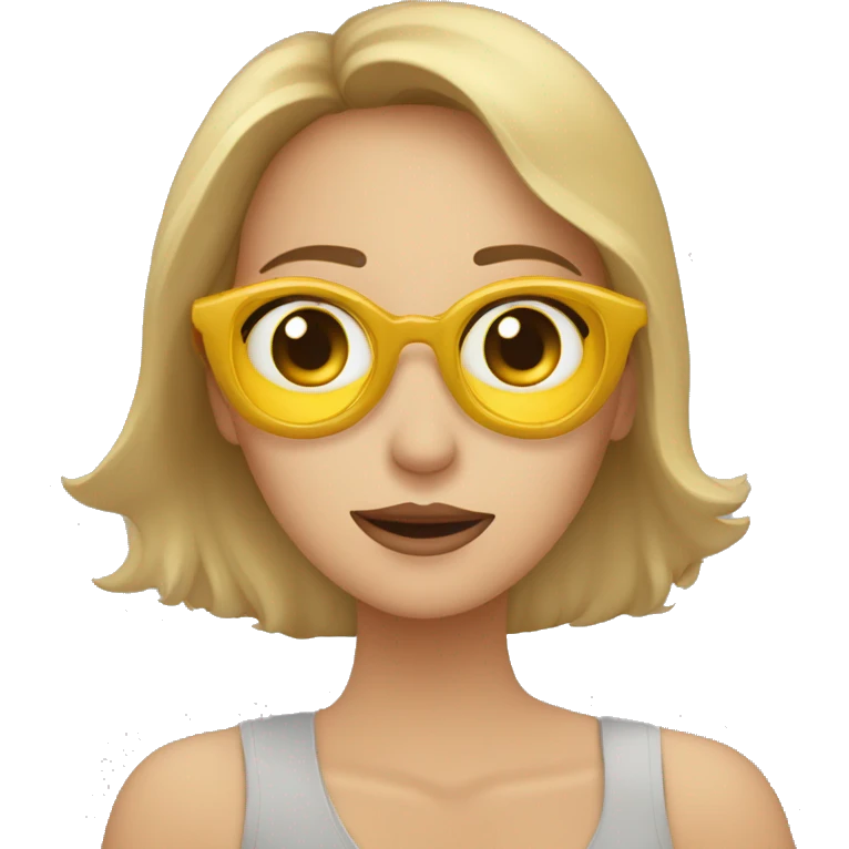 Mujer los ojos viendo hacia arriba mientras abre la boca y saca la lengua emoji