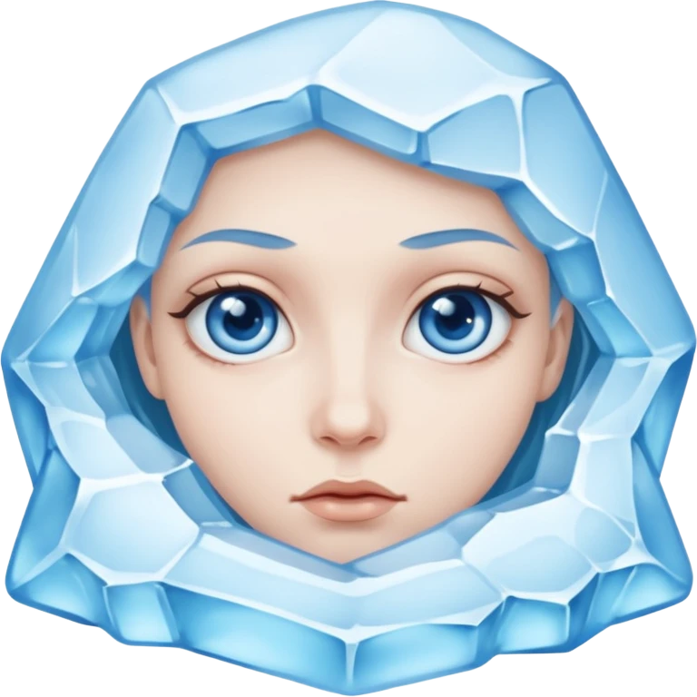 Your eyes like icebergs emoji