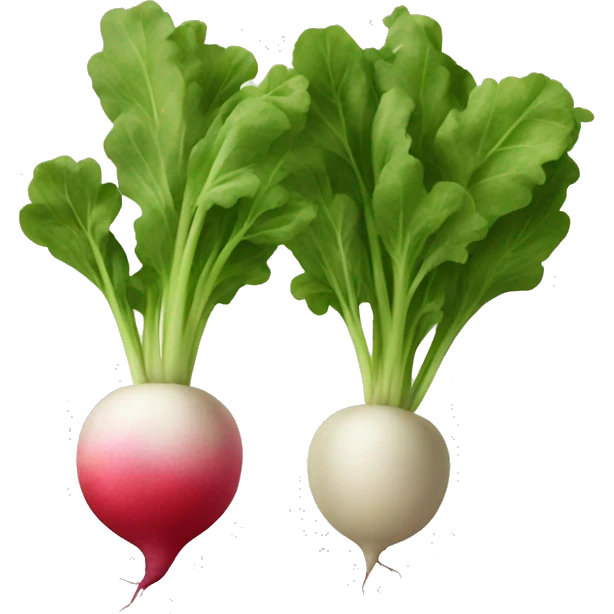 Radish emoji