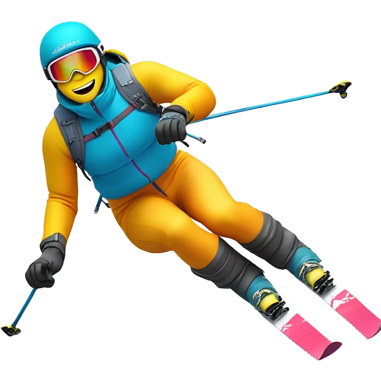 Skier emoji