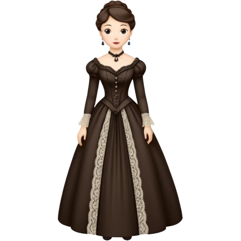 victorian lady emoji