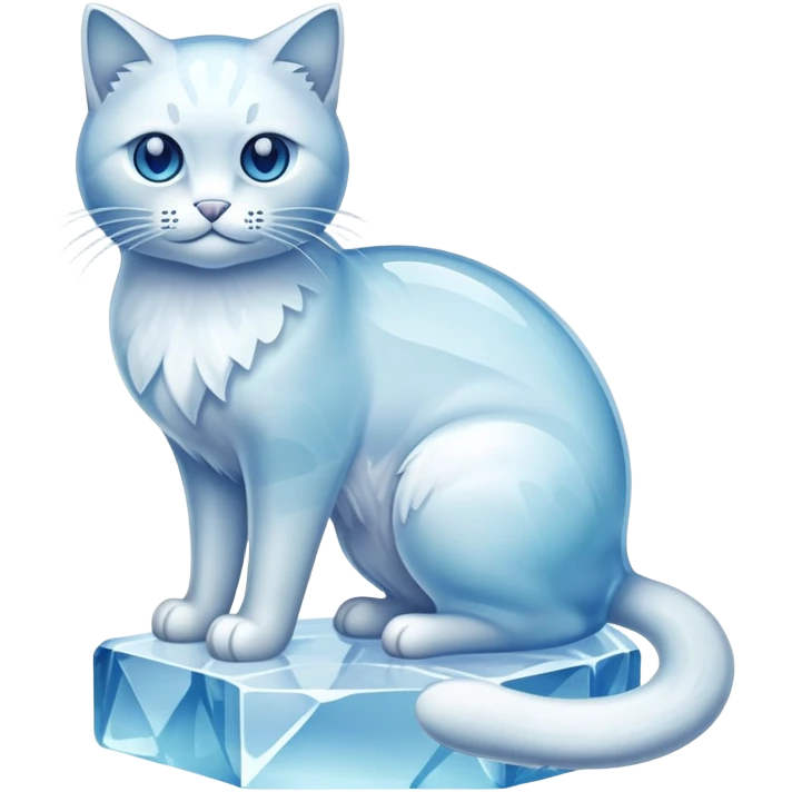 Ice cat emoji