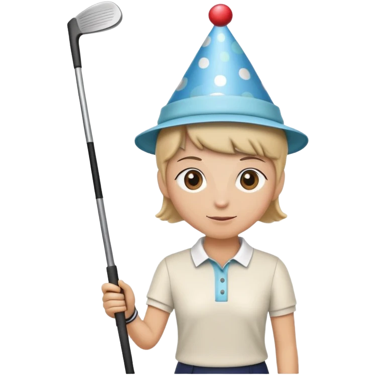 Birthday golf emoji