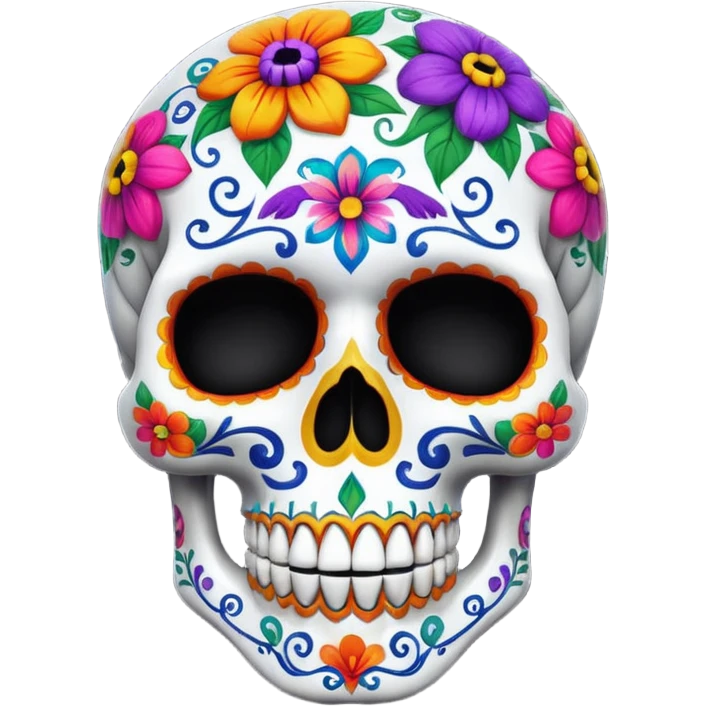Calavera insana emoji