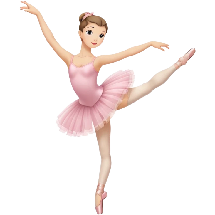 Coffee mug with ballerina legs in a pointe position wearing a ballet tutu emoji