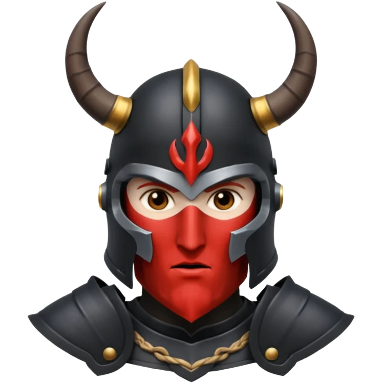 ares god of war black armour horned helmet emoji