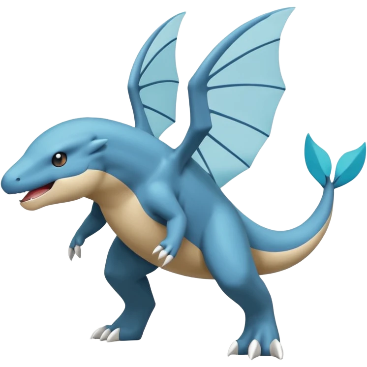 Helioptile-Miraidon-l-Pokémon, full body emoji