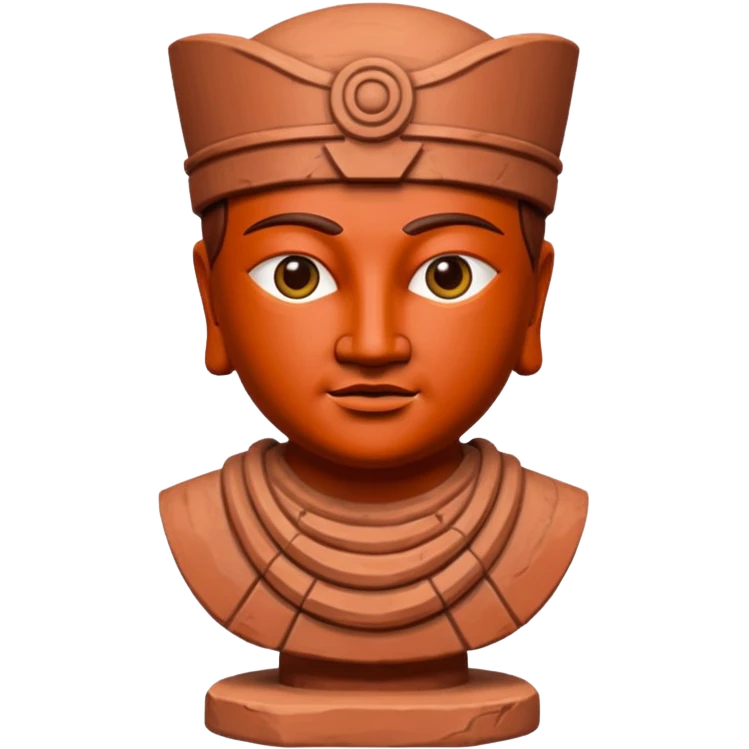 Terracotta guardian,Museum Statues. emoji