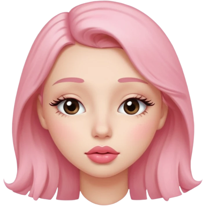 feeling cute and kissing with tear in eyes emoji