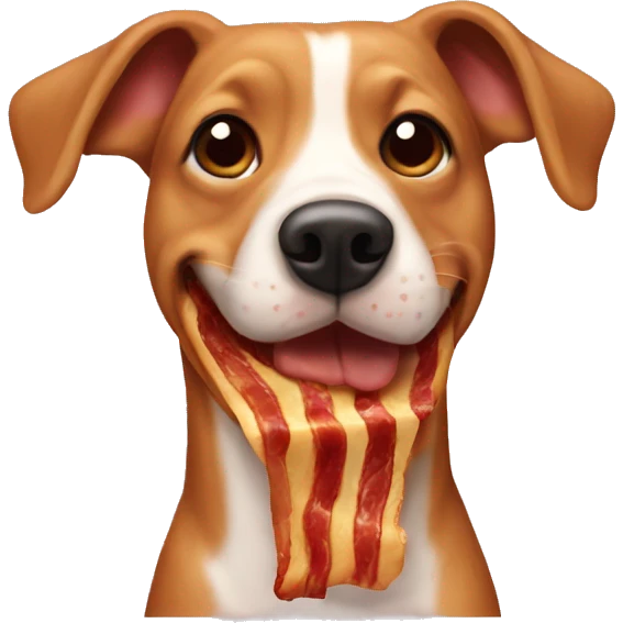bacon dog emoji