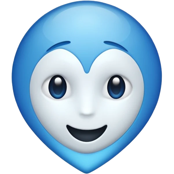 Blue tick  emoji