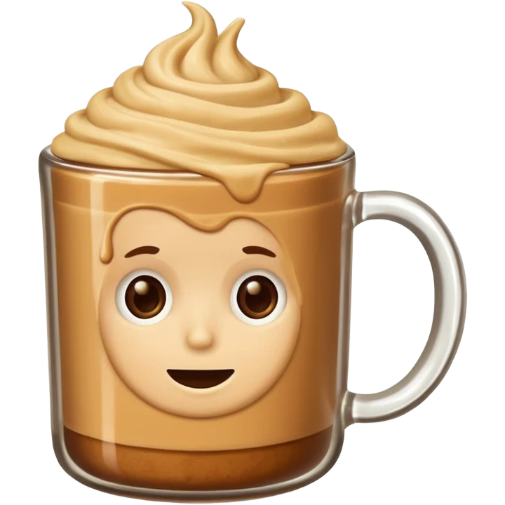 peanut butter coffee emoji