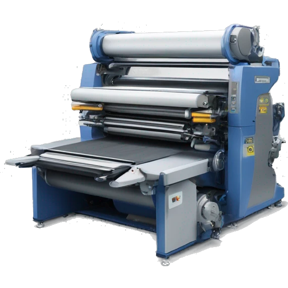 create an emoji which represents an offset printing press von Heidelberger Druckmaschinen AG XL106 emoji