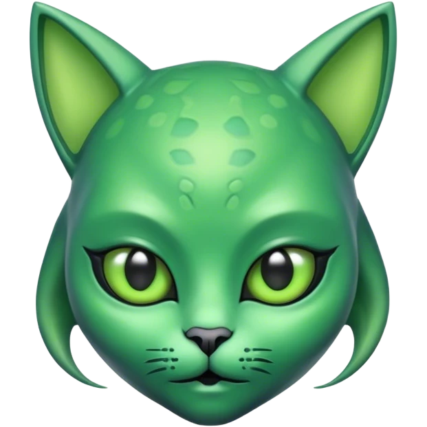 Alien with cat ears emoji