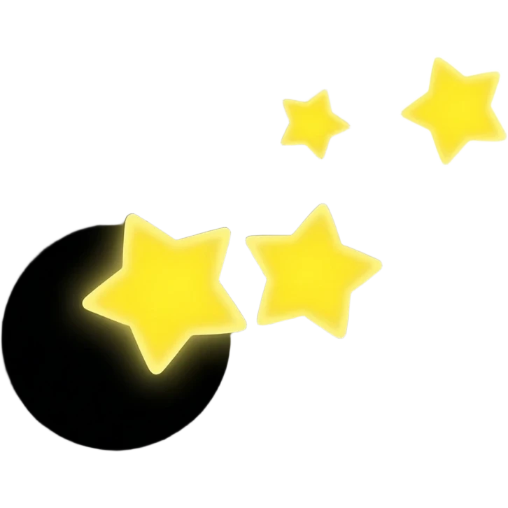 only black hole devouring stars emoji