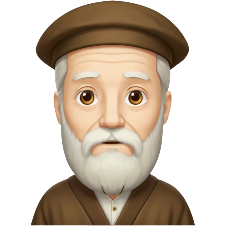 old scholar european emoji