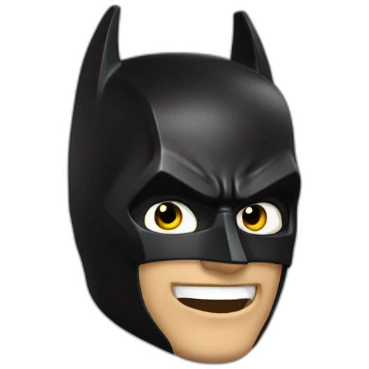 Batman hello emoji