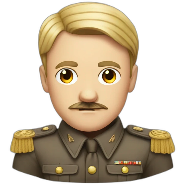 Hitler qui fait le floss emoji