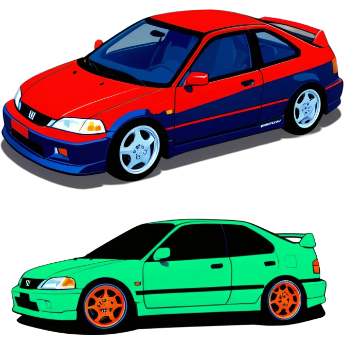 Honda civic 1999 emoji