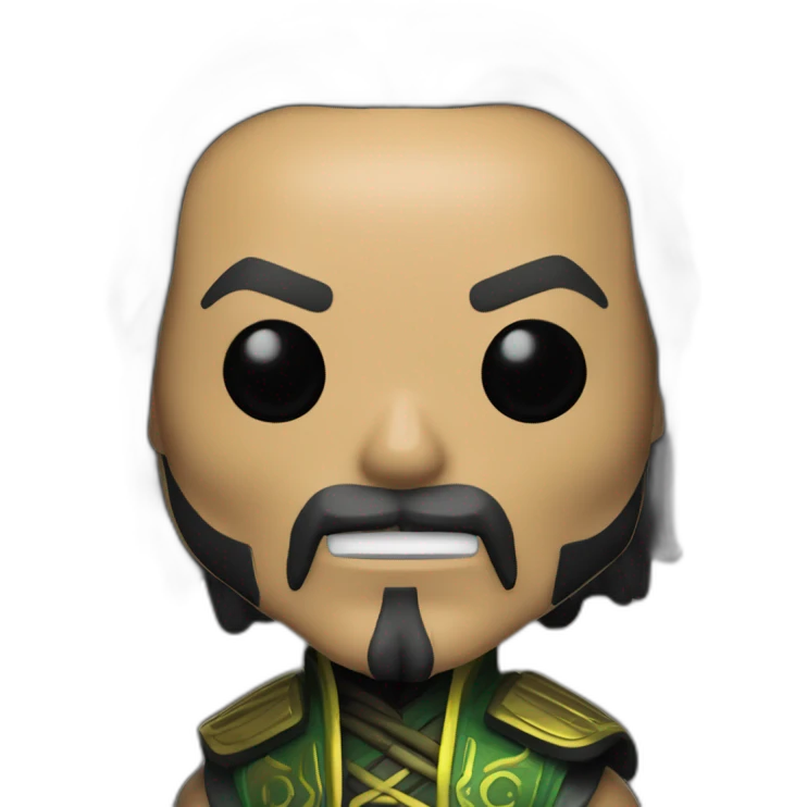 Funko pop Shang Tsung emoji