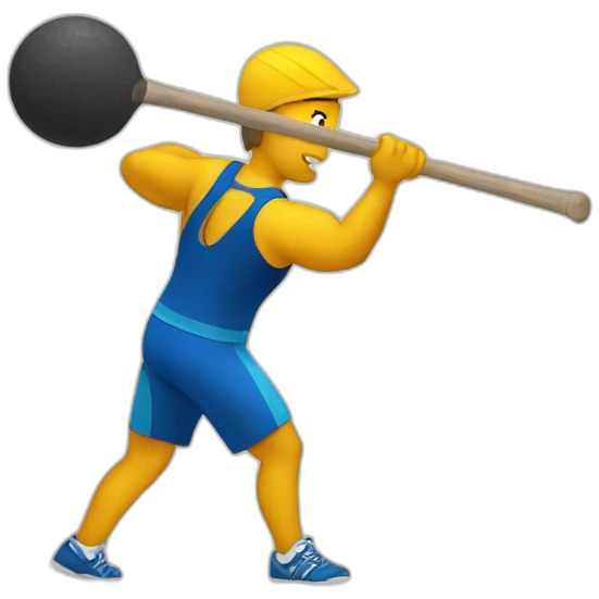 hammer throw emoji