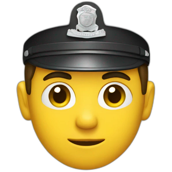 Customs officer emoji