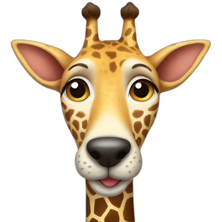 Doggiraffe perfection  🔵 emoji
