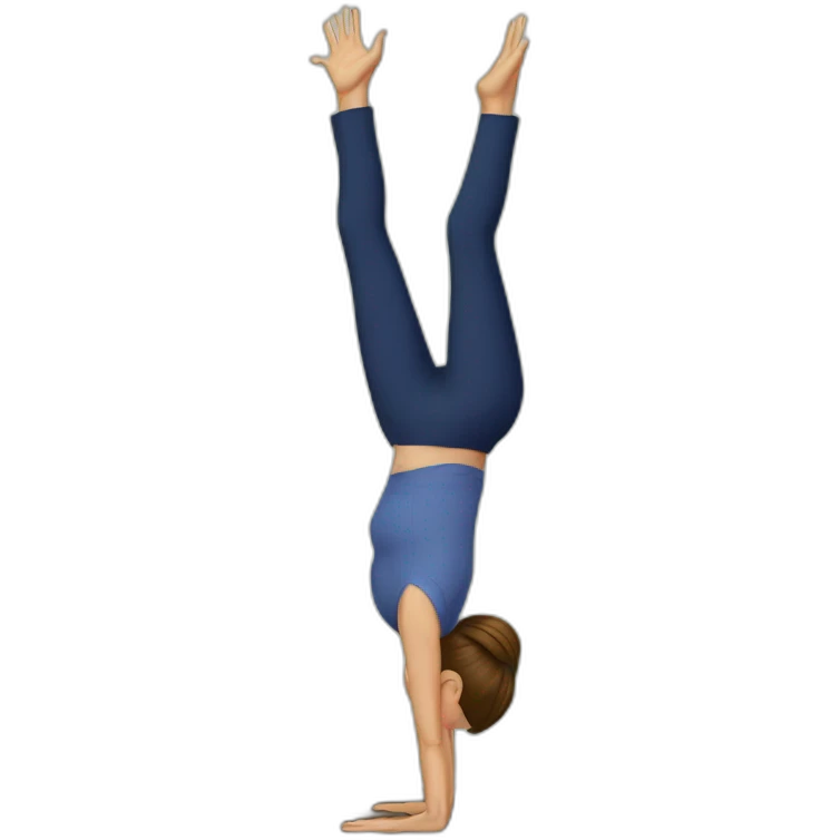 nancy pelosi hand stand emoji