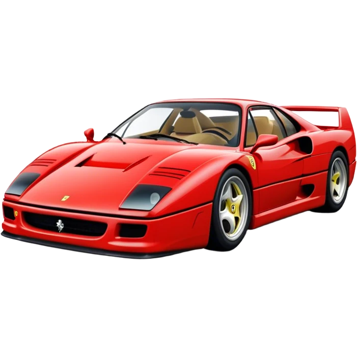 F 40 Ferrari emoji