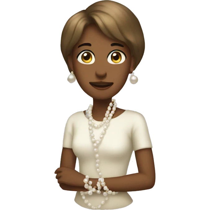 pearls emoji