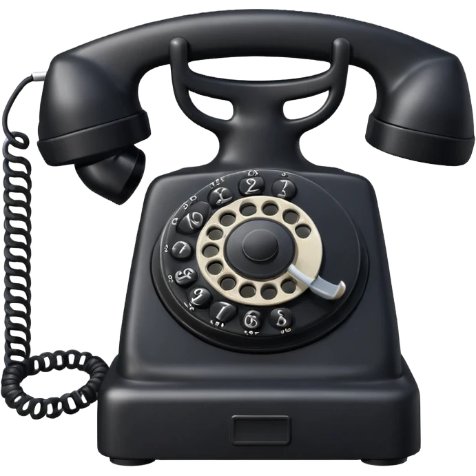 old phone emoji