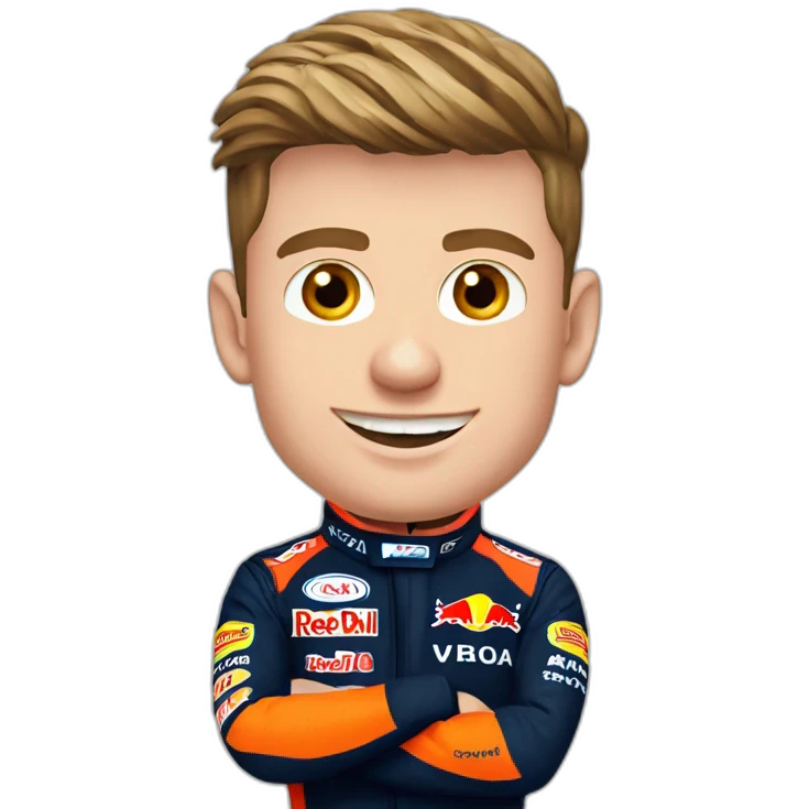 Max Verstappen f1 emoji