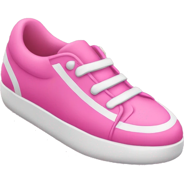 pink shoes emoji