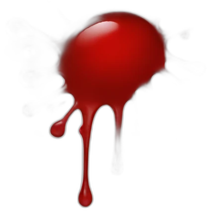 Blood splat emoji