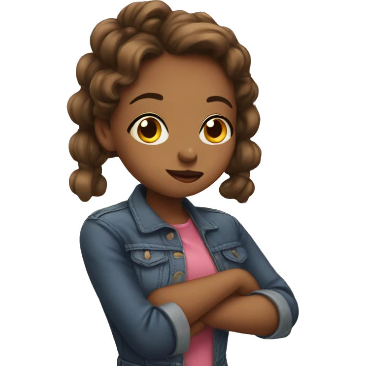 Girl Blowing a kiss emoji
