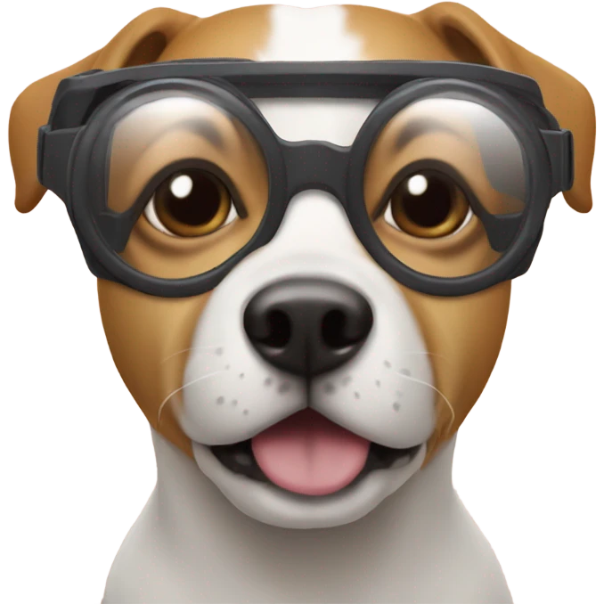 dog with ar  emoji