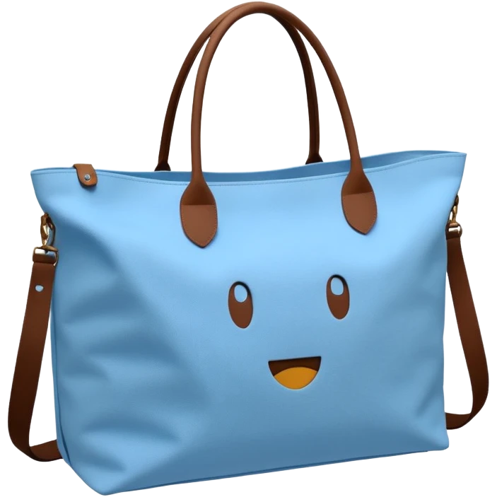 Marc Jacobs
Sky Blue The Large Tote Bag, logo print on front emoji